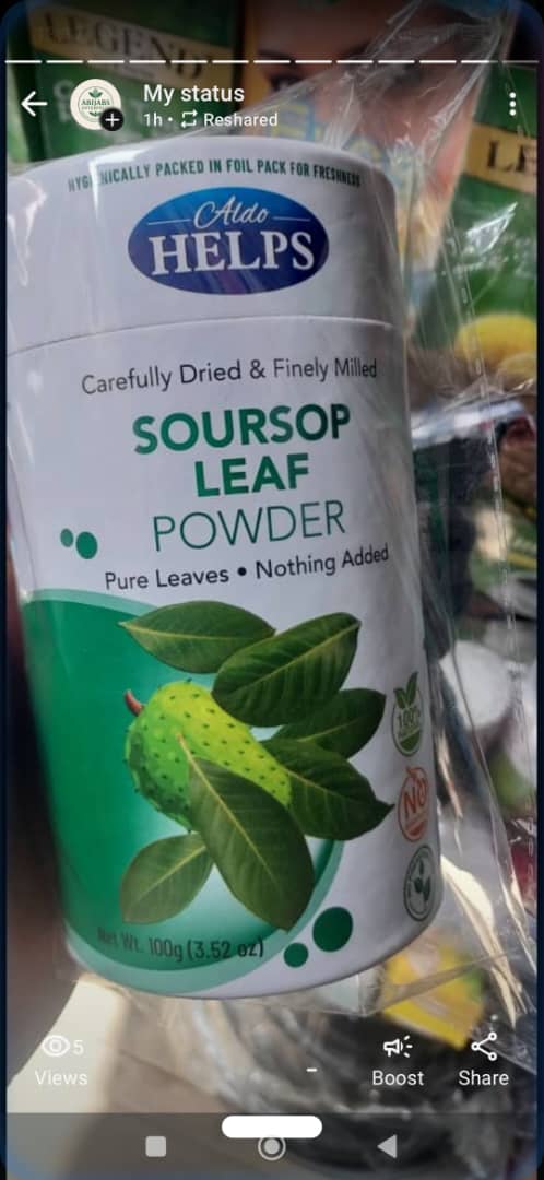 Soursop Leaves Powder